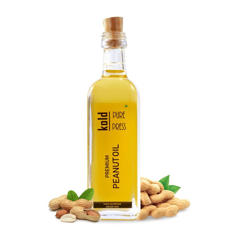 Virgin Peanut Oil (Groundnut Oil) - Pack of 2 freeshipping - Kold_PurePress